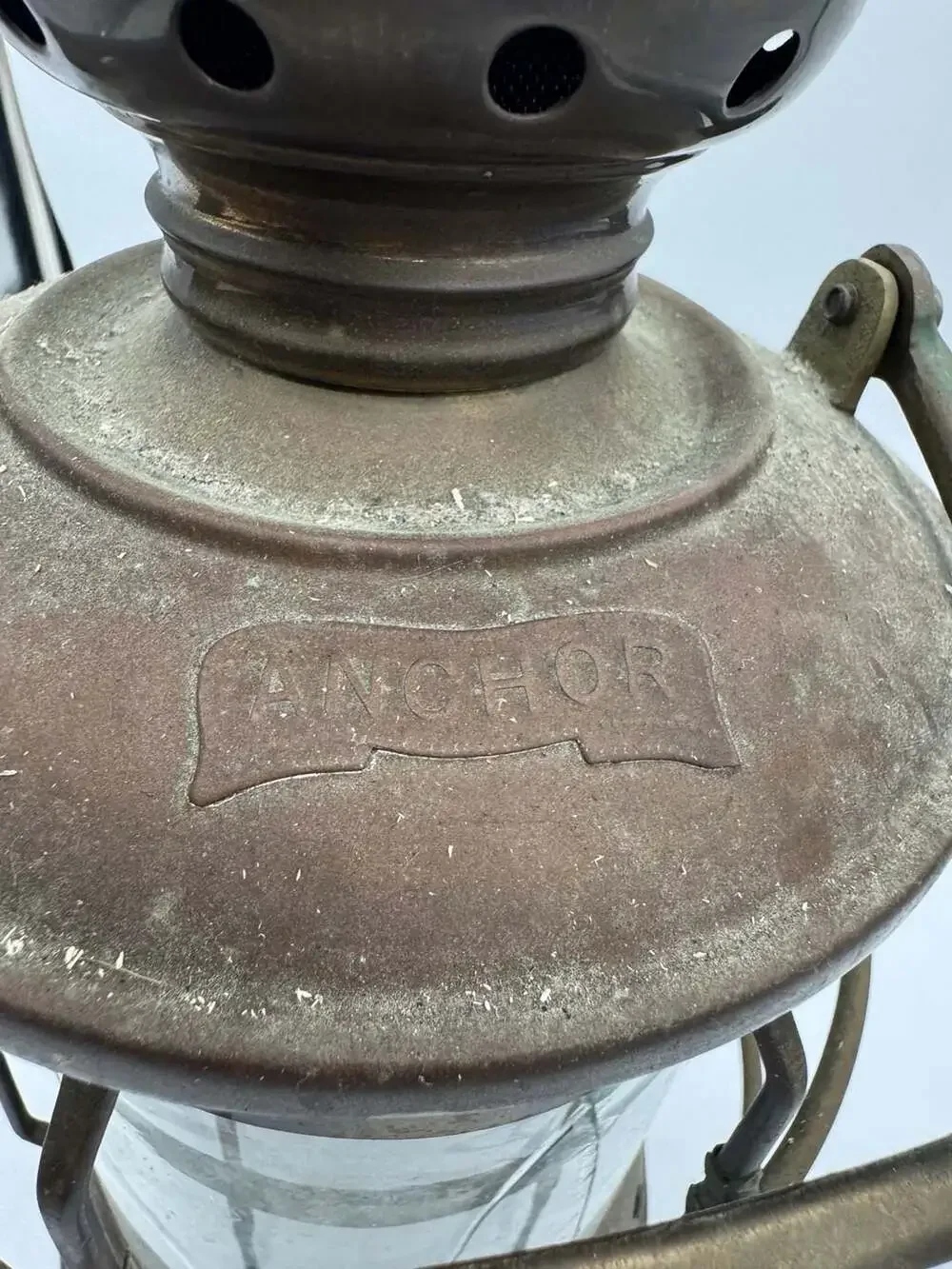 Anchor Vintage Brass Masthead Lantern